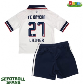 Bayern Munich Konrad Laimer #27 Bortaställ Barn 2026-27 Kortärmad (+ Korta byxor)